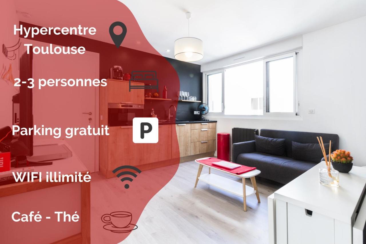 Le Bayard Jaune - Parking & Gare Sncf Toulouse Ngoại thất bức ảnh