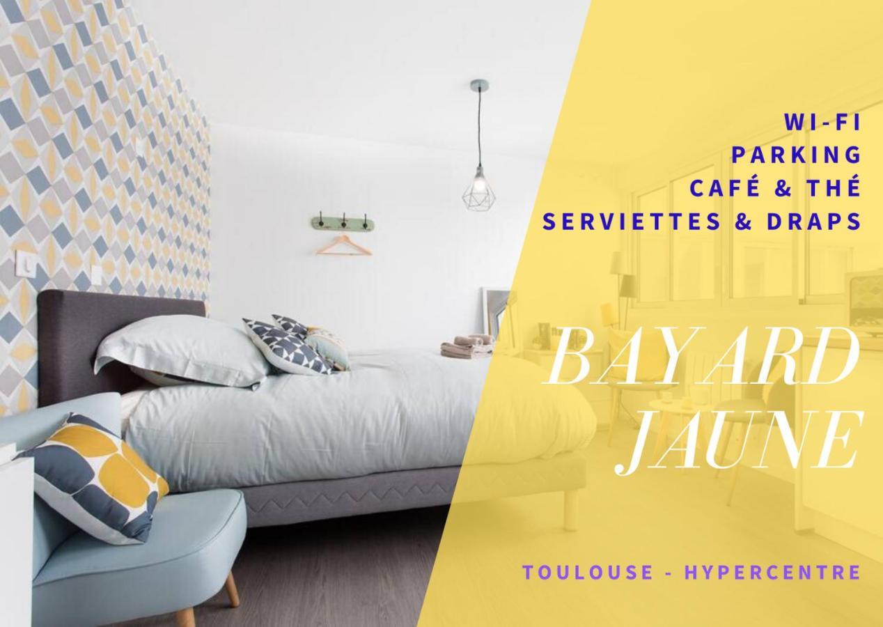 Le Bayard Jaune - Parking & Gare Sncf Toulouse Ngoại thất bức ảnh